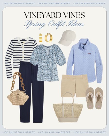 Cute new arrivals for spring from Vineyard Vines! Includes a striped lady sweater, floral top, my favorite pullover in a new quilted style, chino shorts and pants, the cutest woven purses and tote, flip flops, ball cap and more!
.
#ltkover40 #ltkfindsunder100 #ltkseasonal #ltkfindsunder50 #ltkmidsize #ltksalealert #ltkworkwear #ltktravel #ltkitbag preppy outfit ideas, coastal grandmother style, beach chic clothess

#LTKfindsunder100 #LTKover40 #LTKSeasonal
