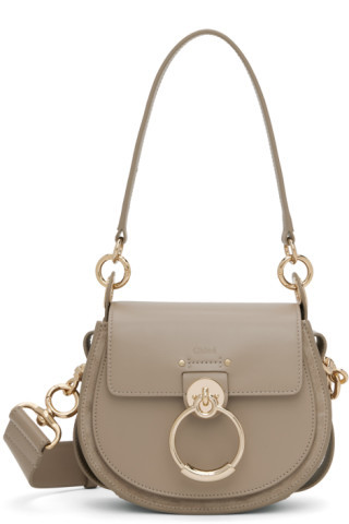 Taupe Small Tess Bag | SSENSE