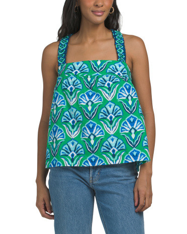 Geo Floral Mila Top | TJ Maxx