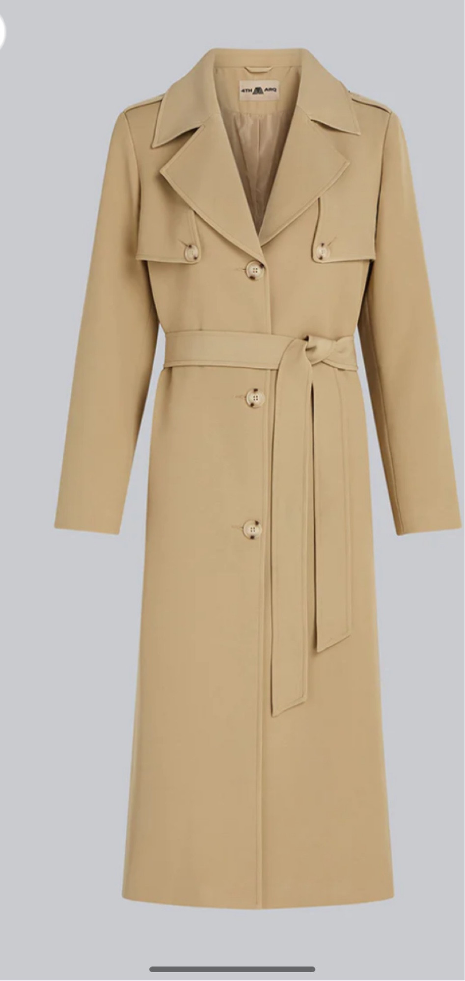 AIKO Trench Coat Sand curated on LTK