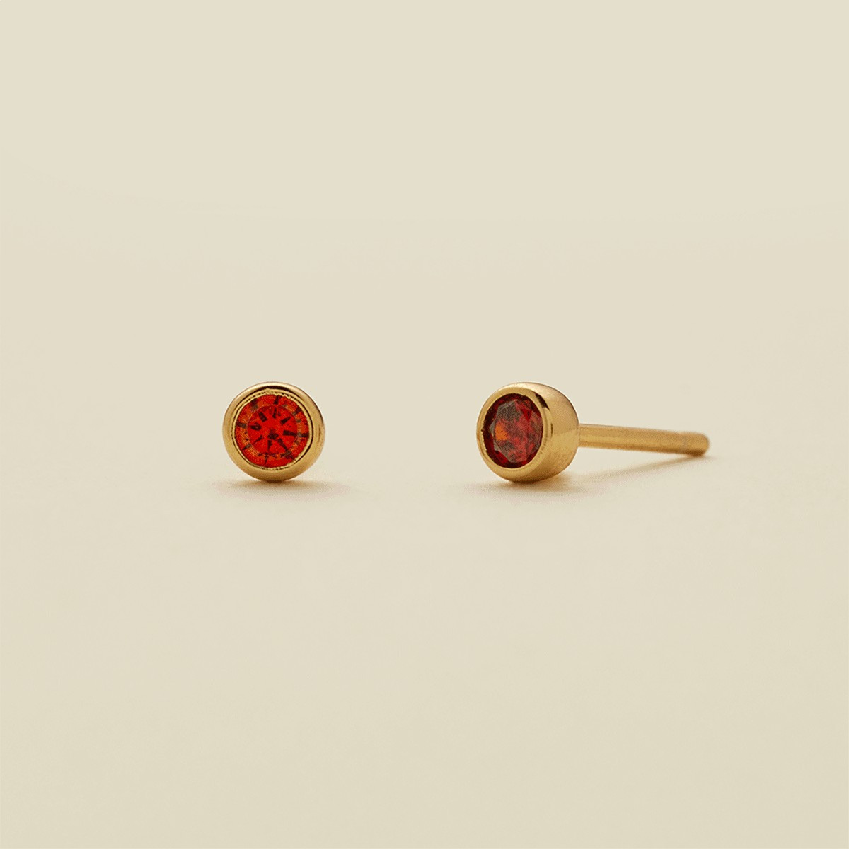 Birthstone Stud Earrings | Made by Mary (US)