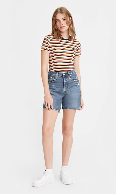 501® Original Mid Thigh Women's Shorts | LEVI'S (US)