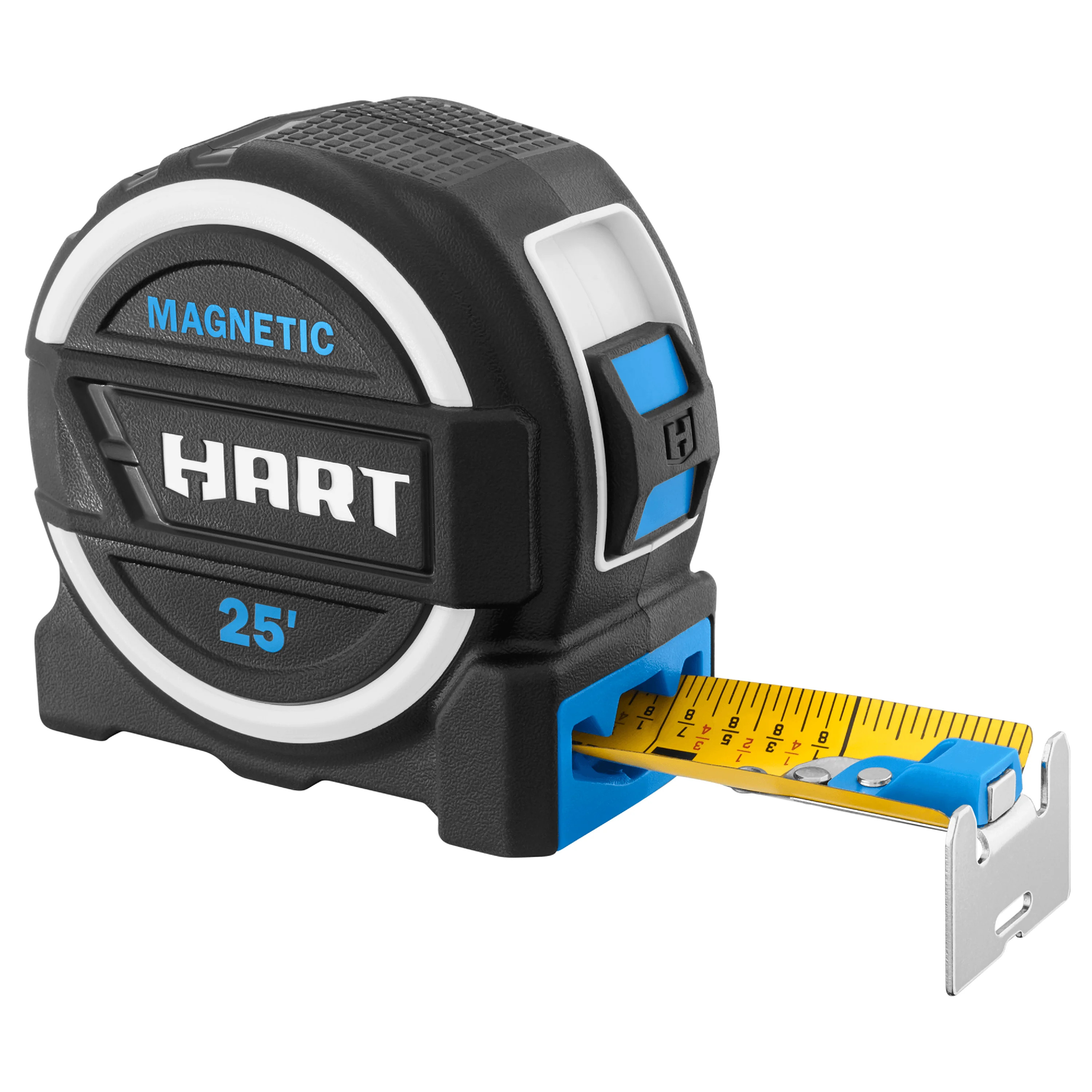 HART 25-Foot Pro Grade Tape Measure, Fraction Markings | Walmart (US)
