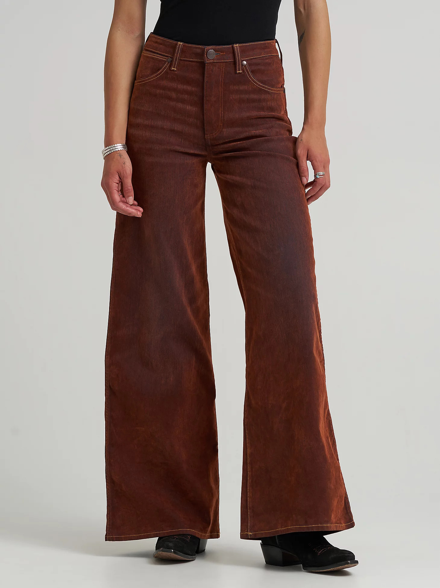 Women's Flocked Trousers | Wrangler