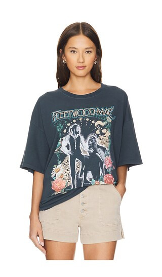 Fleetwood Mac Rumours Tee in Vintage Black | Revolve Clothing (Global)