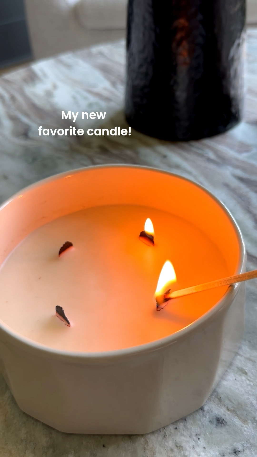 Wood wick candle in a ceramic container with organic edge. Mine is the lemon/cedar and it fills my whole lower floor with gorgeous spring scent @Target 

#LTKmomlife #LTKHome #LTKSeasonal