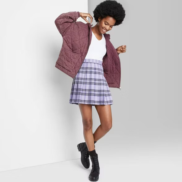 Women's Hooded Quilted Jacket - Wild Fable™ | Target