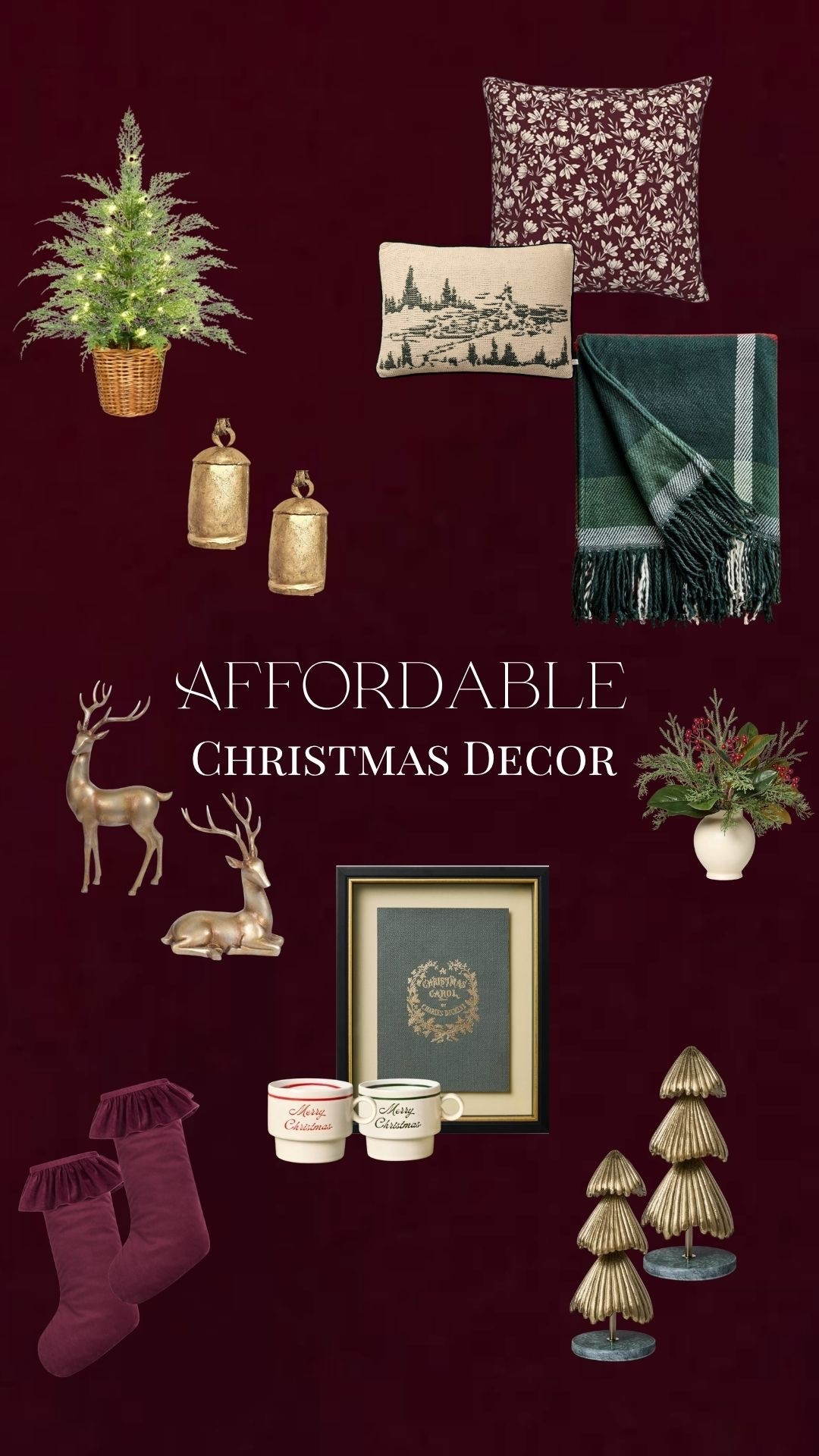 Affordable Christmas Home Decor - Interior Designer Approved ✨🎄🕯️

#LTKFindsUnder50 #LTKHoliday #LTKHome