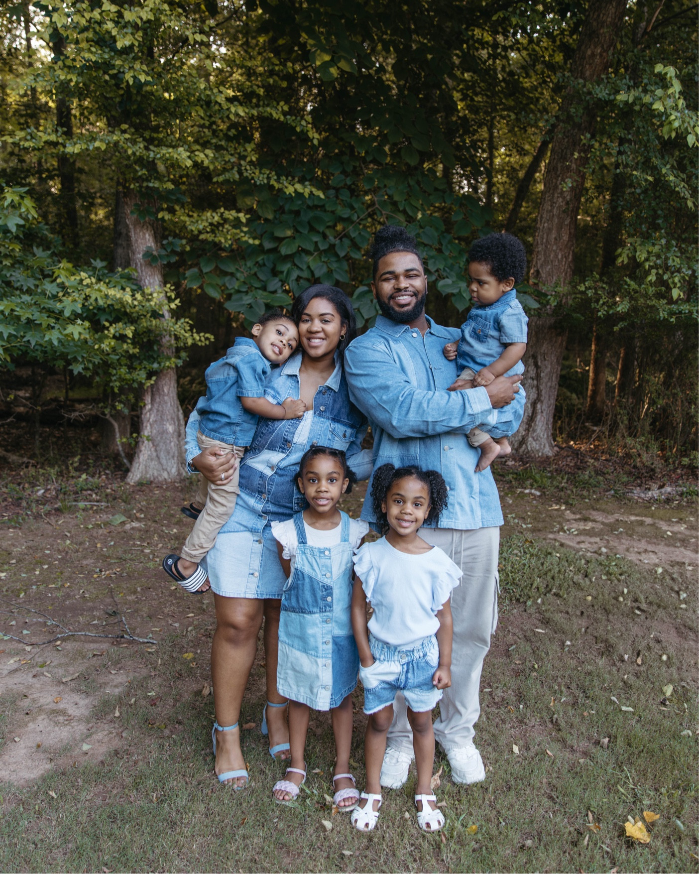 Family matching denim outfits! 

#LTKFamily #LTKKids #LTKMens