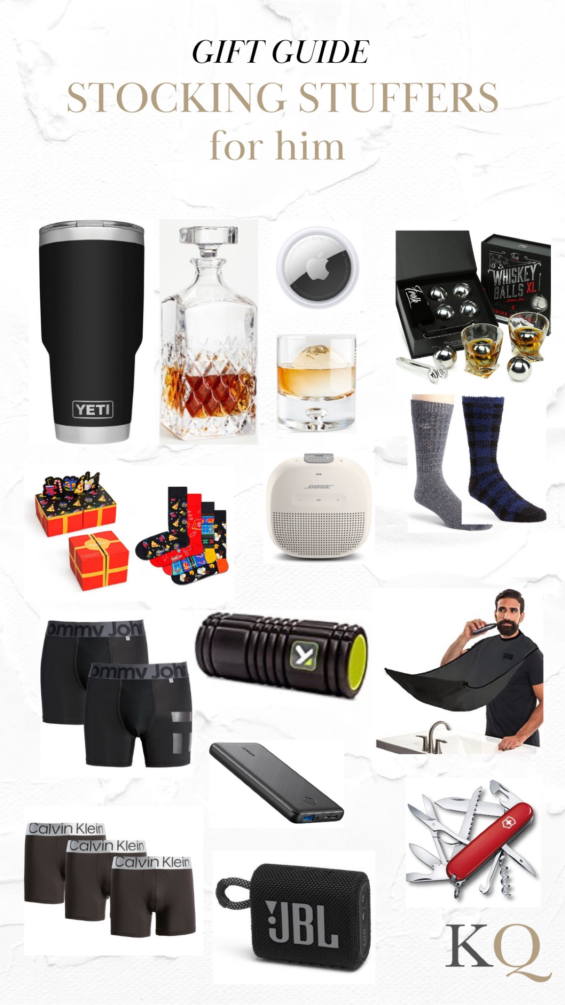 Gift Guide: Stocking stuffers for him

#giftguide #giftsforhim #stockingstuffers #holiday #christmasgifts #nordstrom #target #amazon #amazonfinds #amazongifts #barware #clothing #lounge #music #techie

#LTKHoliday #LTKmens #LTKGiftGuide