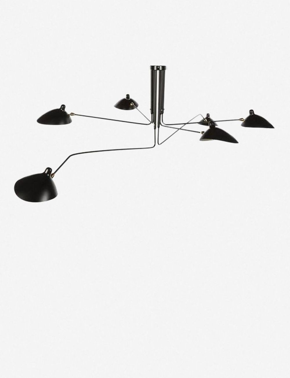 Josline Chandelier Lamp, Black | Lulu and Georgia 