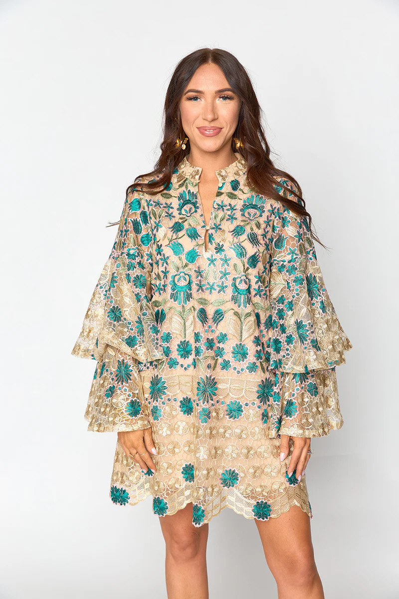 Gayle Long Sleeve Mini Dress - Wannabe | BuddyLove