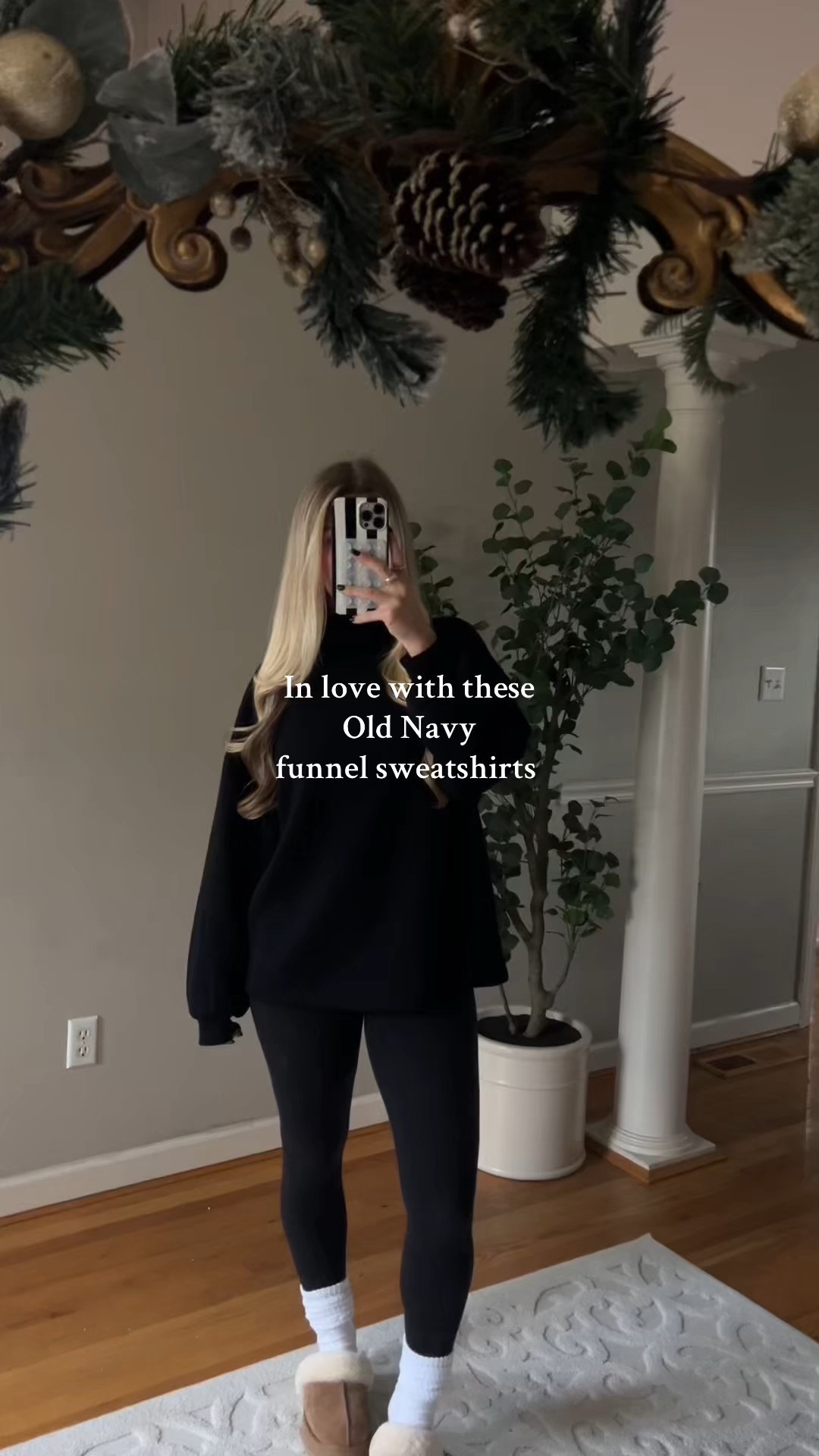 Love this old navy funnel sweatshirts! 
Turtleneck sweatshirt 
•


#LTKootd #LTKvlog #LTKActive