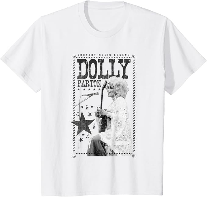 Dolly Parton Country Music Legend T-Shirt | Amazon (US)