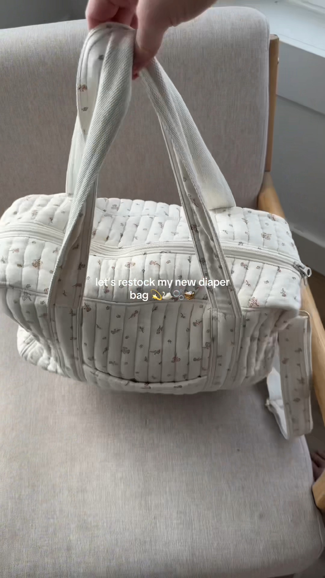 Diaper bag restock!!🫧🧺💫🦢

#diaperbag #diaperbagrestock #whatsinmybag #whatsinmydiaperbag #momoftwo #twoundertwo #2under2 #toddermom #8monthsold #canadianmom #hmbaby 

#LTKbaby #LTKbag #LTKcanada