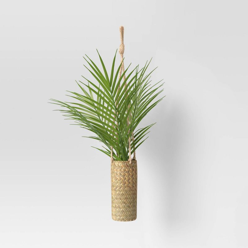 Natural Wall Planter with Greenery - Threshold™ | Target