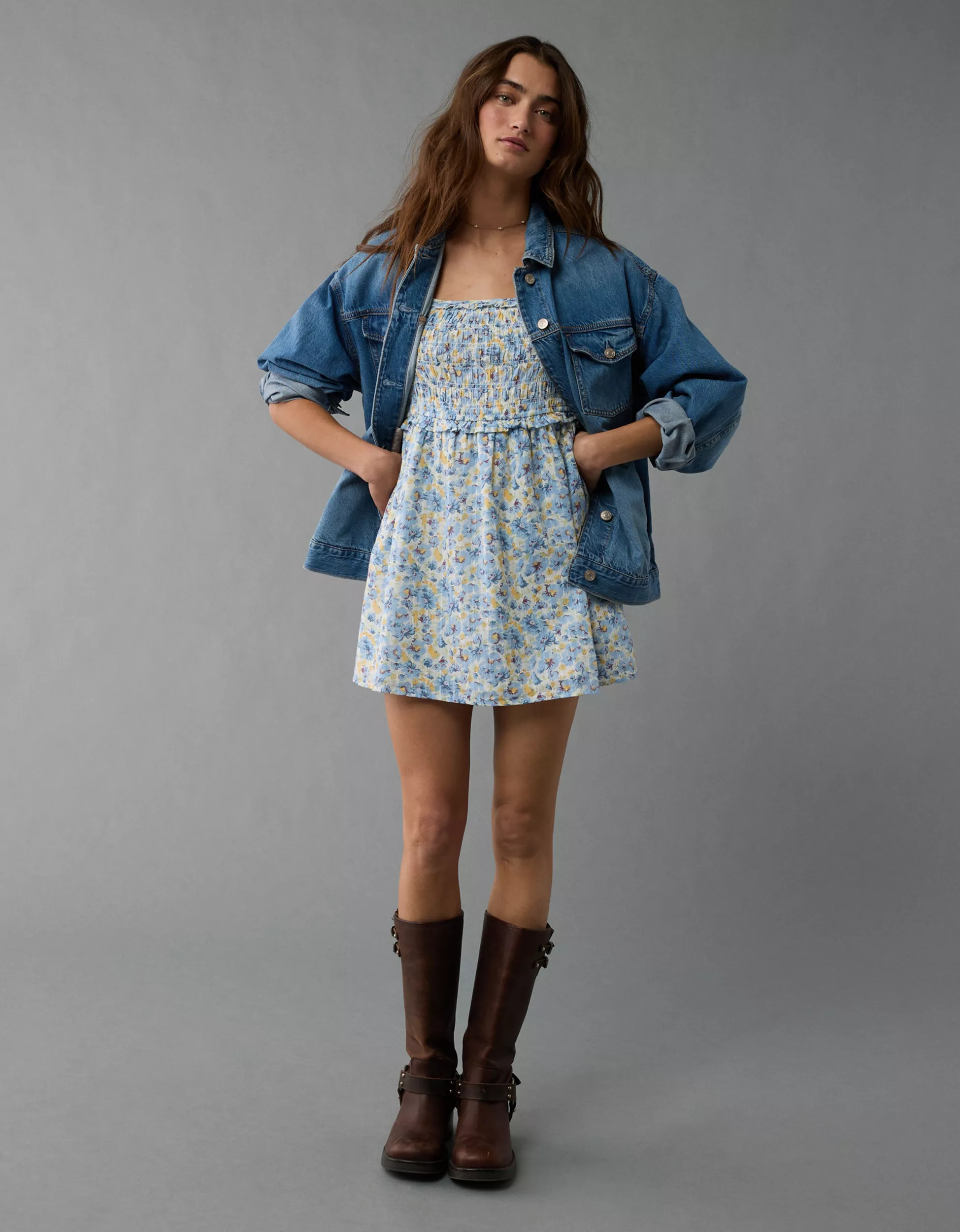 AE Denim Trucker Jacket | American Eagle Outfitters (US & CA)