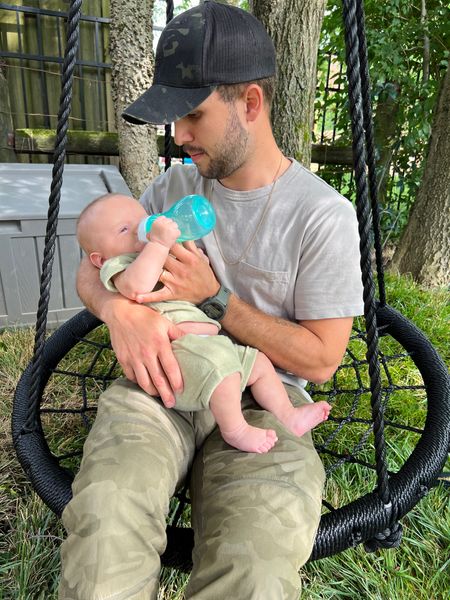 Backyard bottles with dad! Can’t get enough of my hangs with this sweet boy  

#LTKbaby #LTKkids #LTKunder50