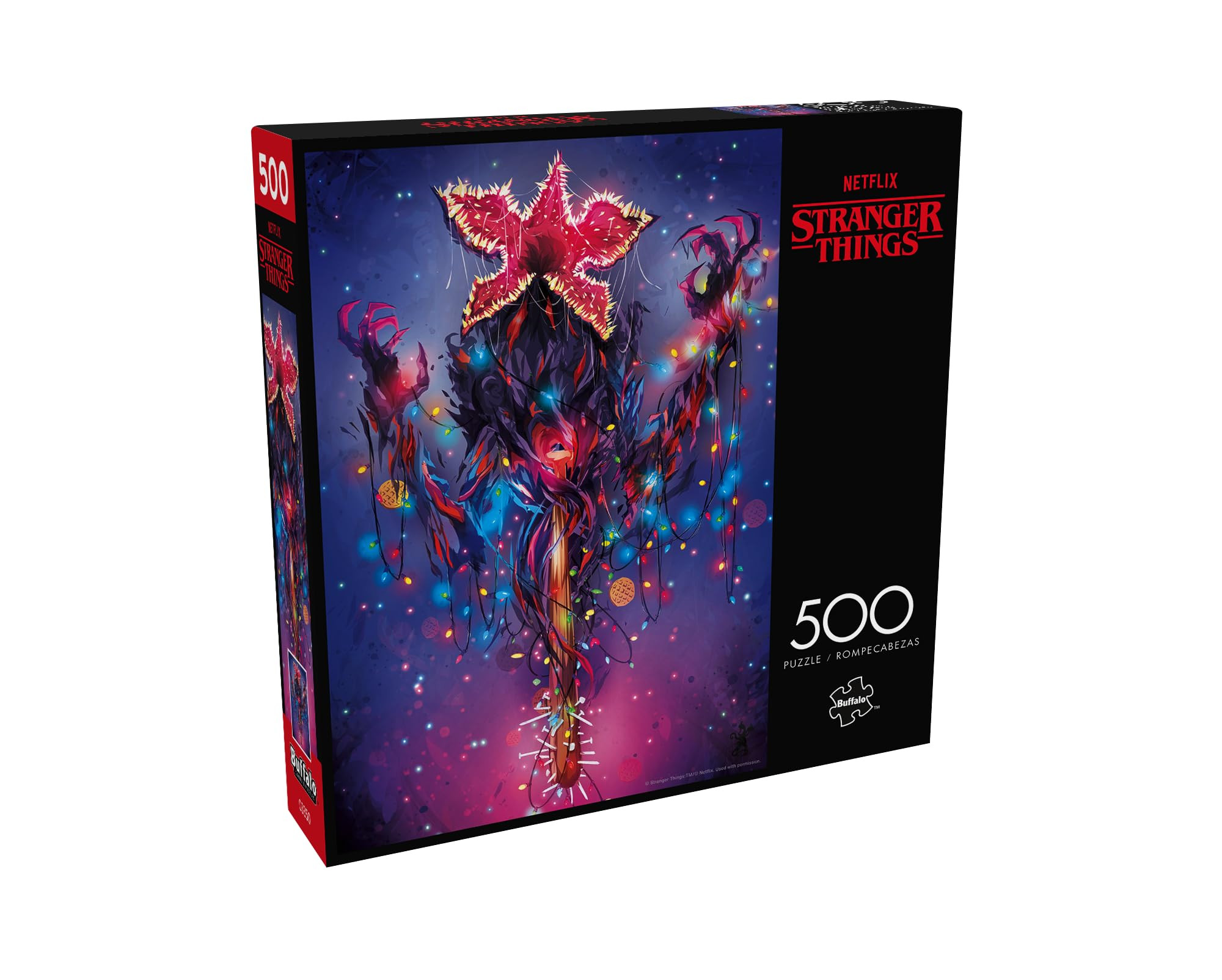 Buffalo Games – Stranger Things Demogorgon Lights 500 Piece Jigsaw Puzzle Colorful Puzzle for A... | Amazon (US)