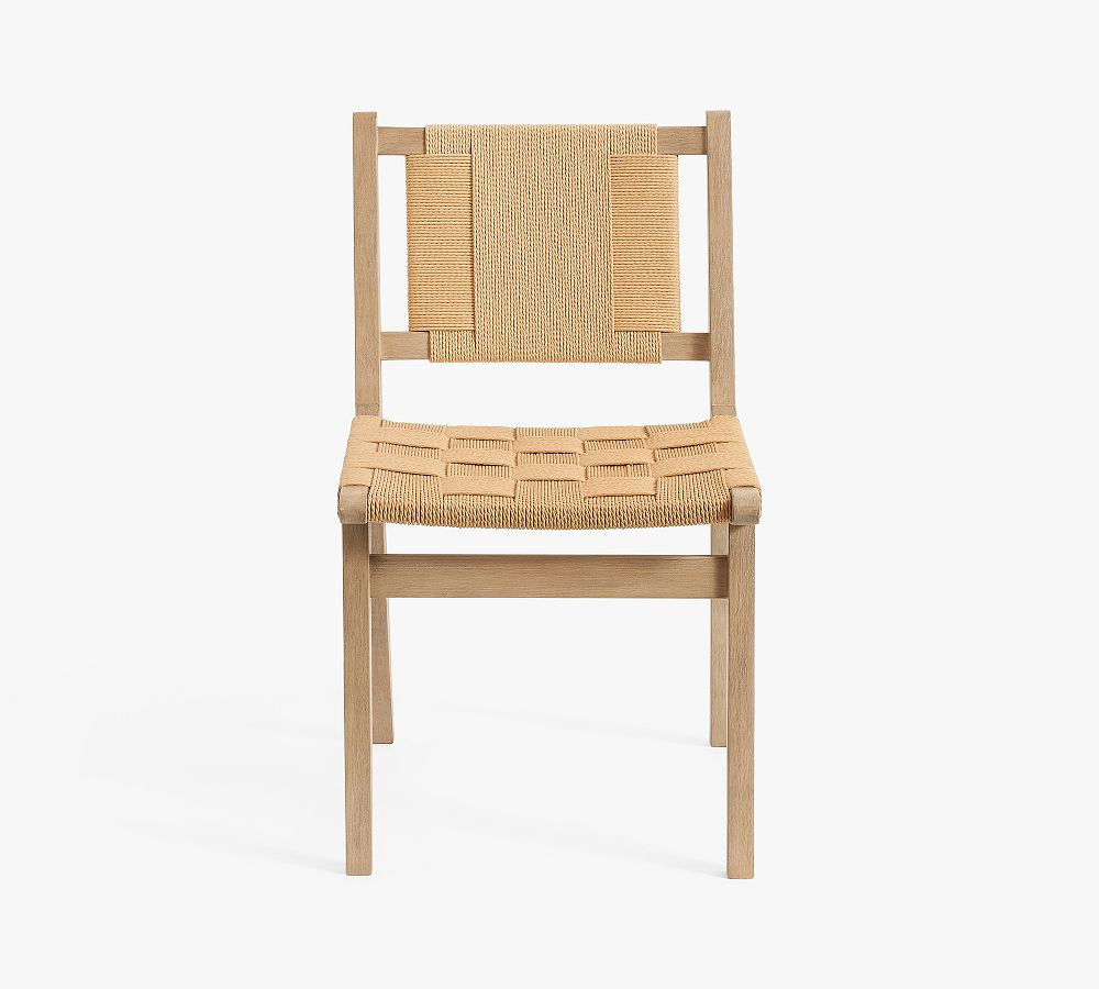 Fenton Woven Dining Chair | Pottery Barn (US)