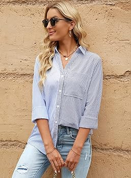 Color:    Blue & White Stripe | Amazon (US)