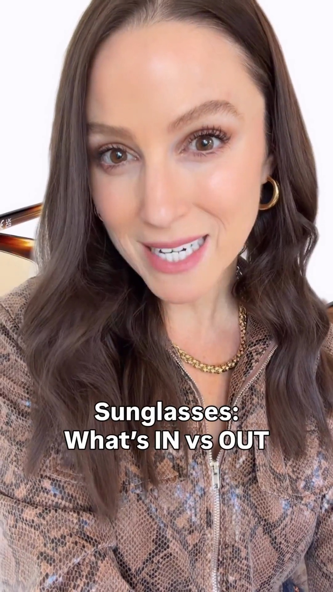 The chic-est sunglasses for different face shapes - and all affordable! Play around with new sunglasses styles - it can pull together your look! 