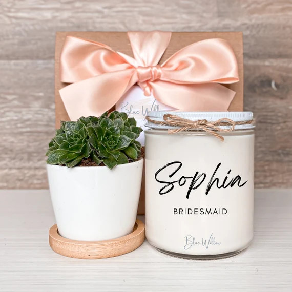 Bridesmaid Proposal Box Personalized Maid of Honor Proposal - Etsy | Etsy (US)