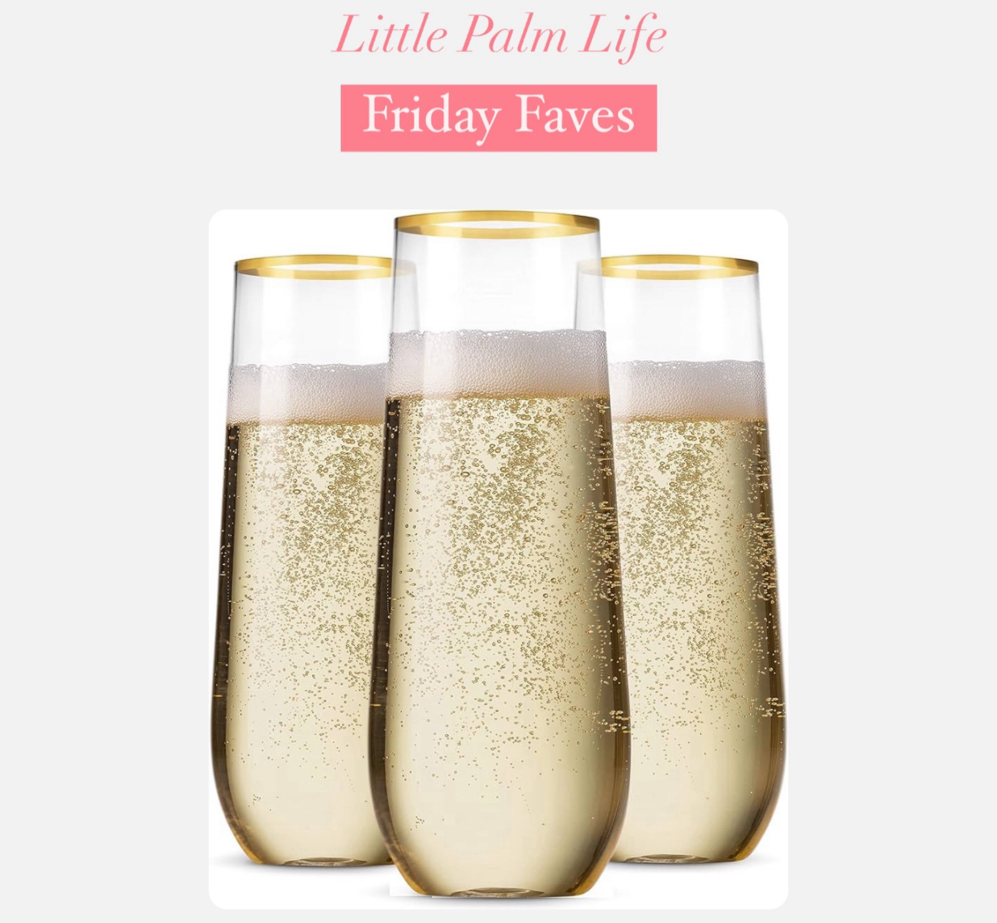 Champagne is always a good idea and these cute flutes are great for parties 🥂

#LTKhome #LTKfindsunder50 #LTKparties