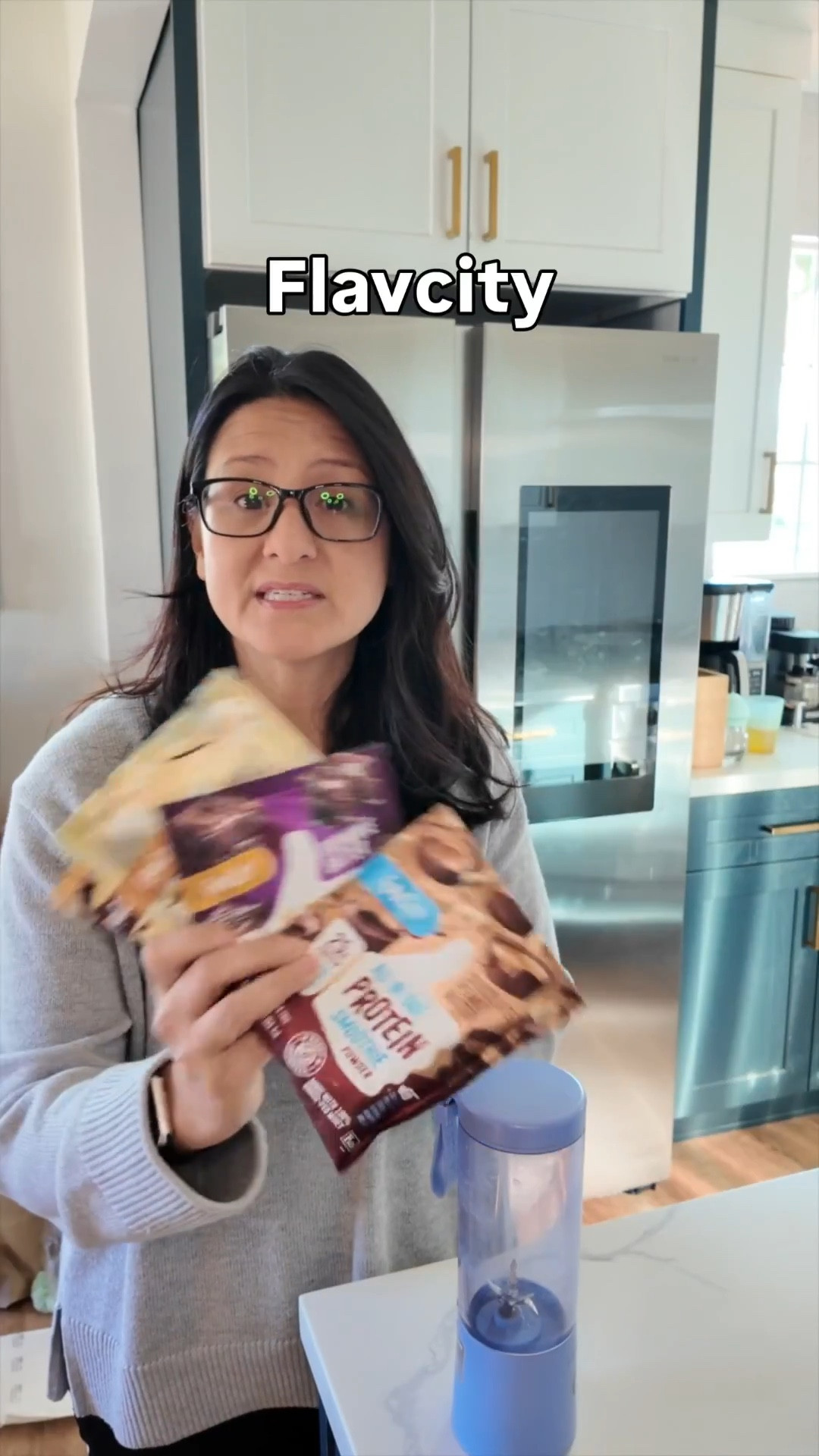 Trying FlavCity Chocolate Peanut Butter from the sample packs. This is my new favorite right now. High protein with collagen in one shake that tastes good. Perfect for me! #highprotein #menopause 

#LTKfitnessgoals #LTKOver40 #LTKmomlife