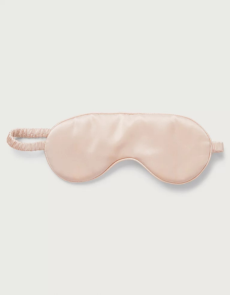 Piped Silk Eye Mask | The White Company (UK)