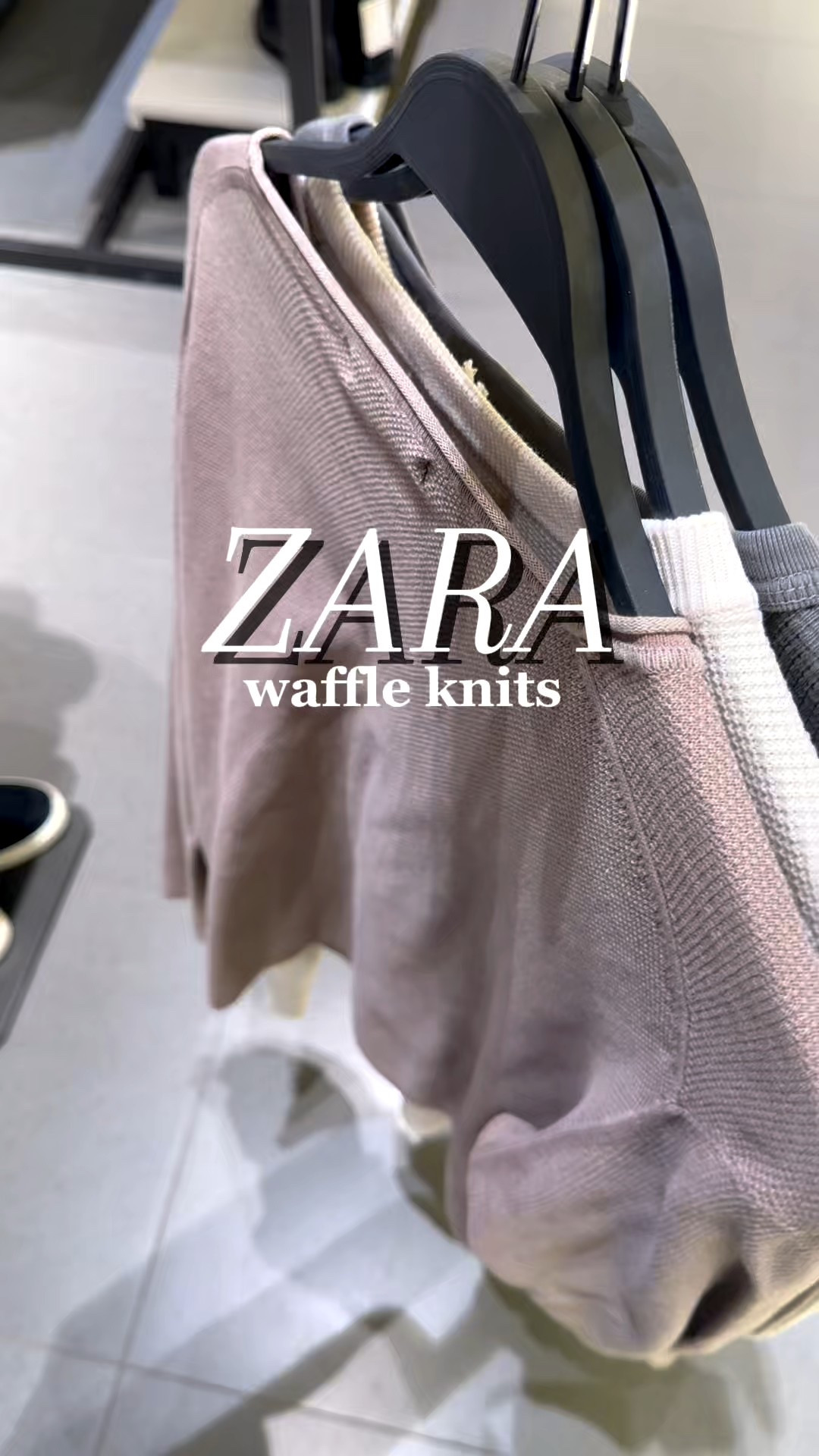 Zara waffle knits - fit true to size and have great texture to them

#LTKootd #LTKWorkwear #LTKMens
