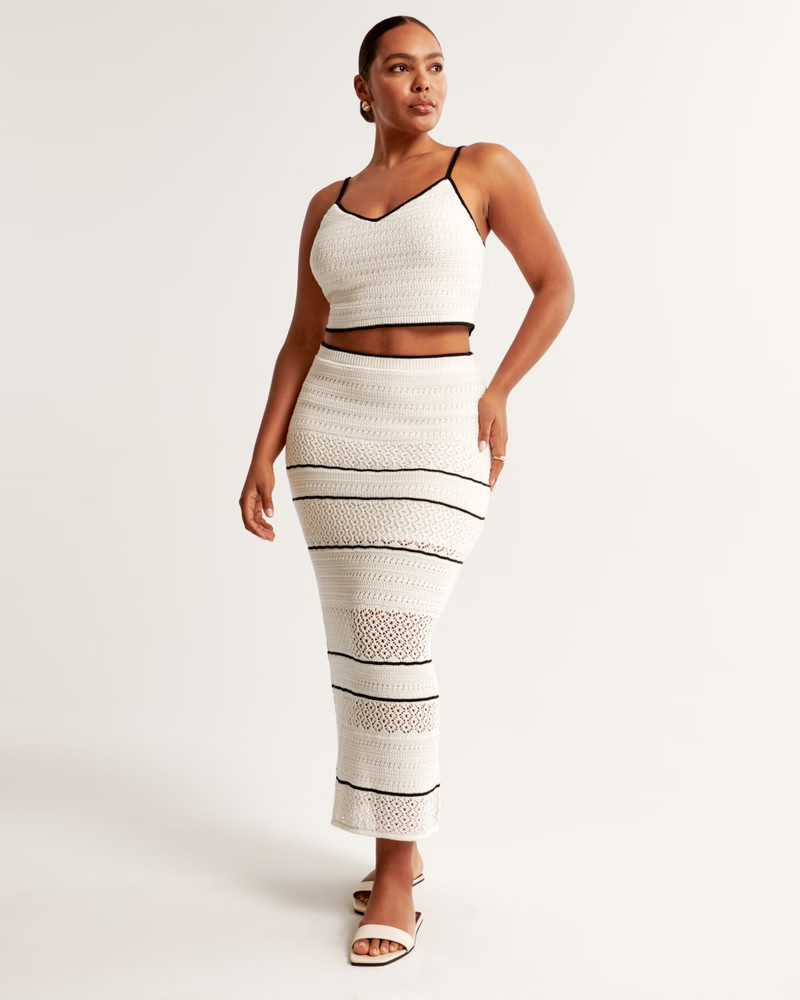 Crochet-Style Bra Top | Abercrombie & Fitch (US)