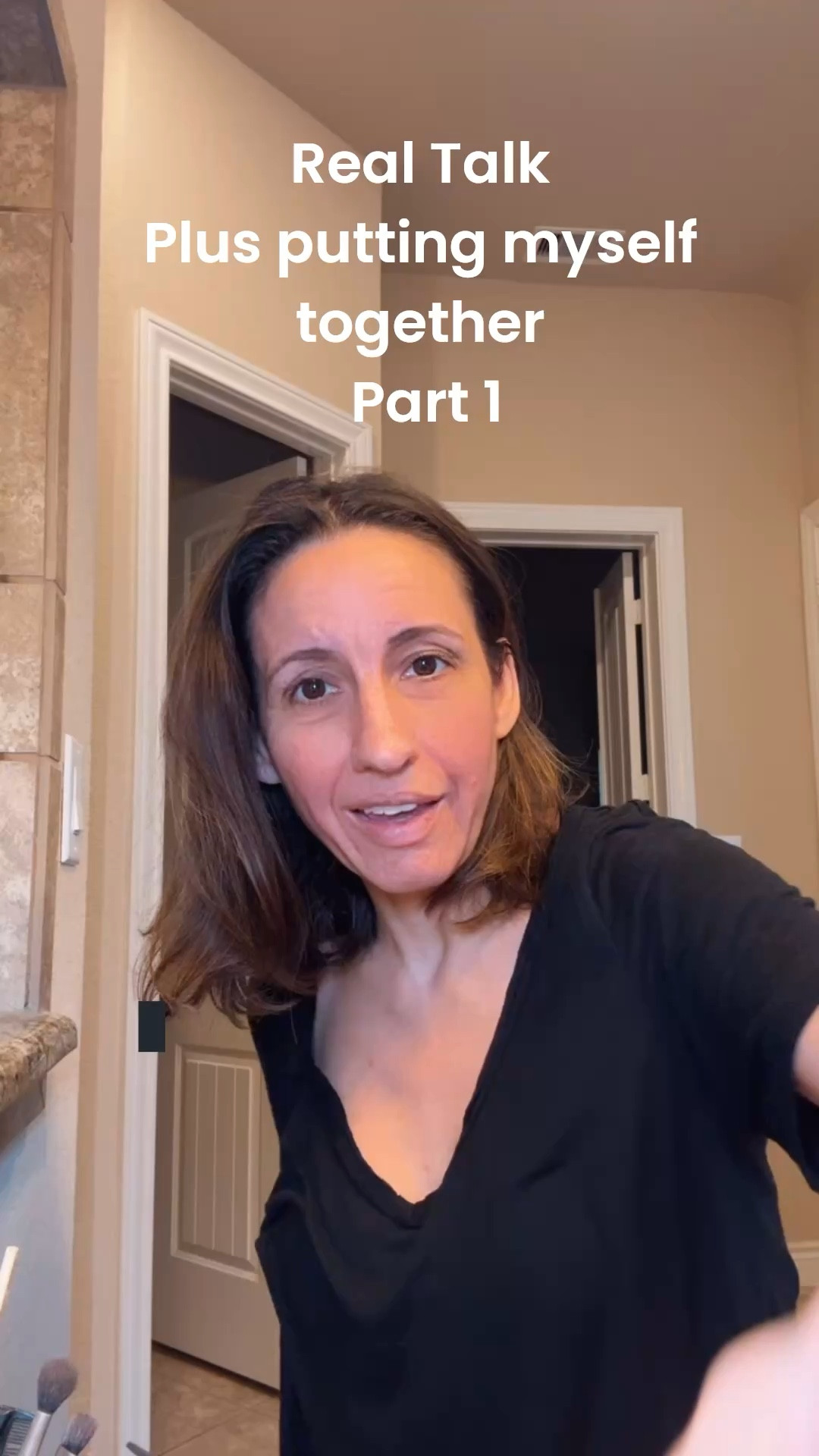 Part 1. Chatting plus getting ready. 
-Differin Acne Spot Treatment with 10% Benzoyl Peroxide, Maximum Strength, Fast-Acting, Acne Treatment for Face & Body: this works great. It’s a continuous buy. 
-  Dr. Althea 345: it’s light weight and works really well. 
-I have naturally oily skin. This works well for me  

#LTKselfcare #LTKBeauty #LTKmomlife