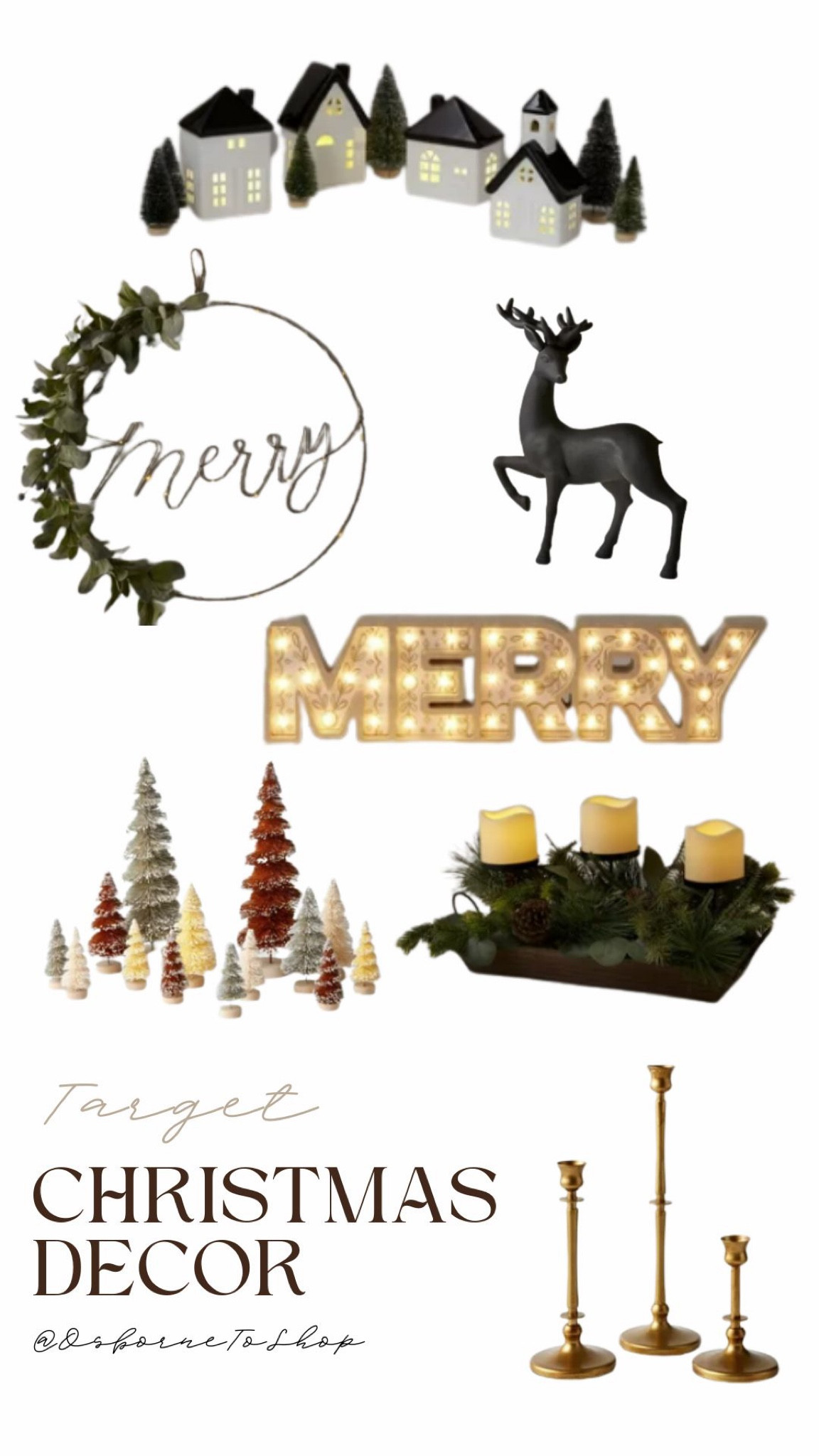 I know it’s early but this new Target Christmas decor is so adorable and sells out so fast! #liketkit #christmasvillage 

#LTKunder50 #LTKhome #LTKSeasonal