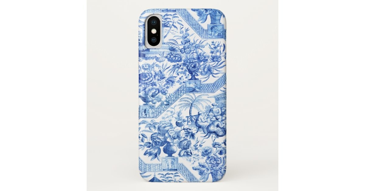 Elegant Vintage Blue and White Chinoiserie Case-Mate iPhone Case | Zazzle.com | Zazzle