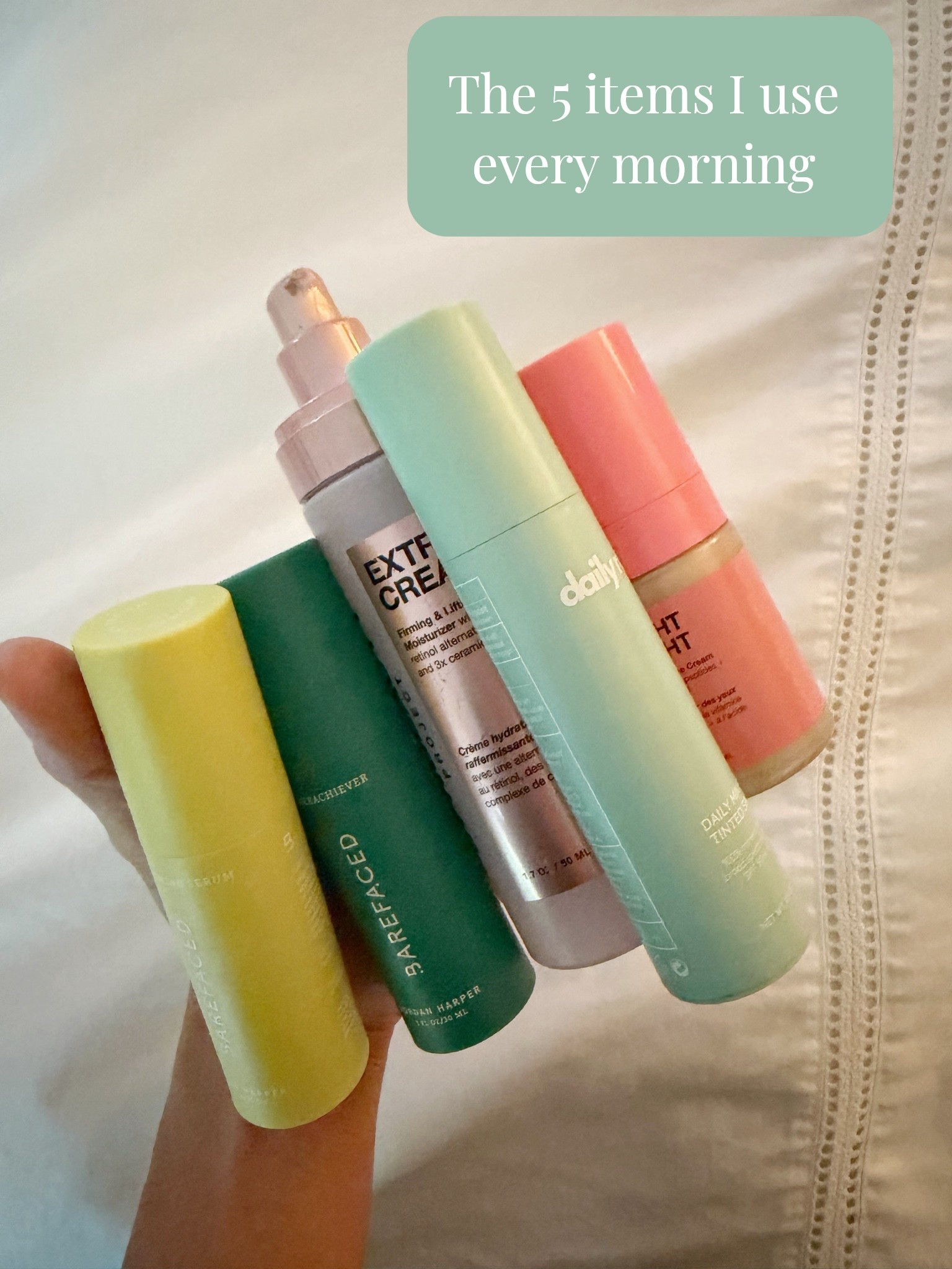 The 5 skincare items I use every morning! To start I just splash cold water and don’t wash my face in the AM

#LTKgrwm #LTKselfcare #LTKmorningroutine