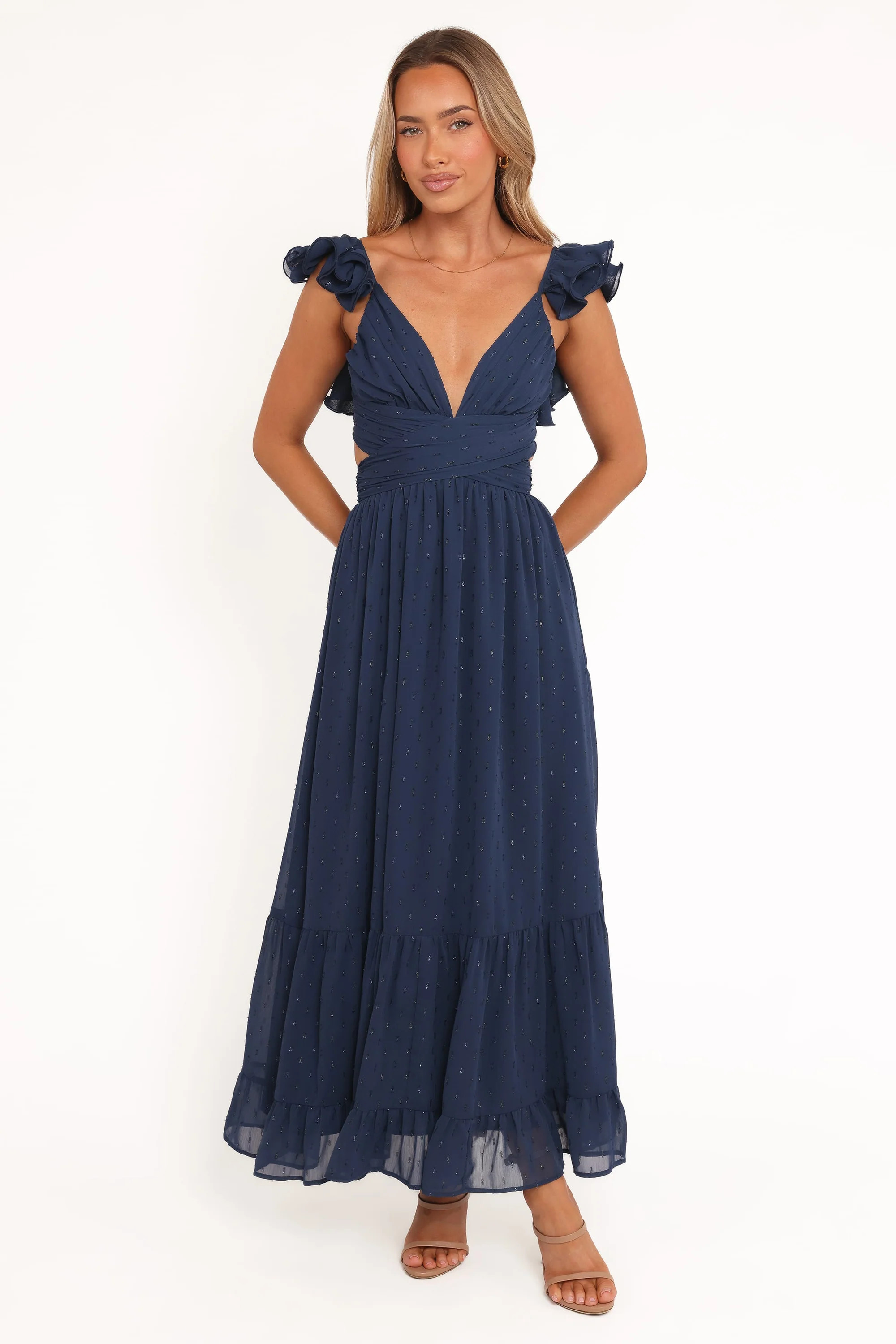 Harmony Maxi Dress - Navy | Petal & Pup (US)