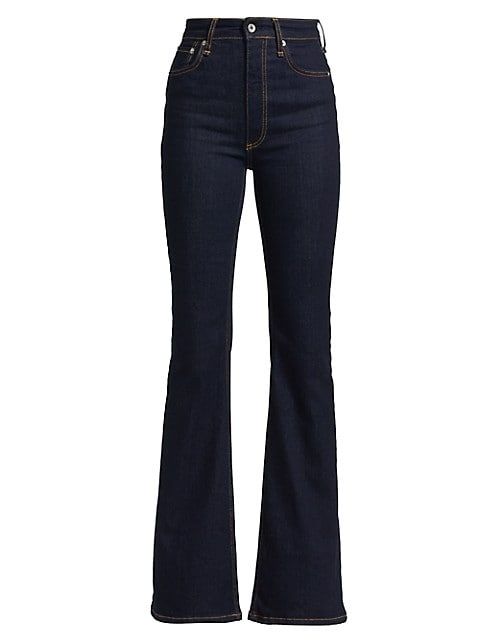 rag & bone Casey High-Rise Flare Jeans | Saks Fifth Avenue