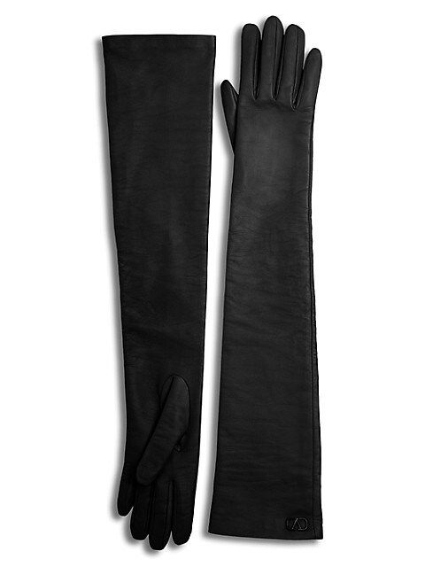 Stretch Long-Sleeve Gloves | Saks Fifth Avenue