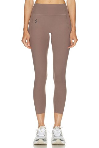 On Studio 7/8 Legging in Taupe | FWRD 