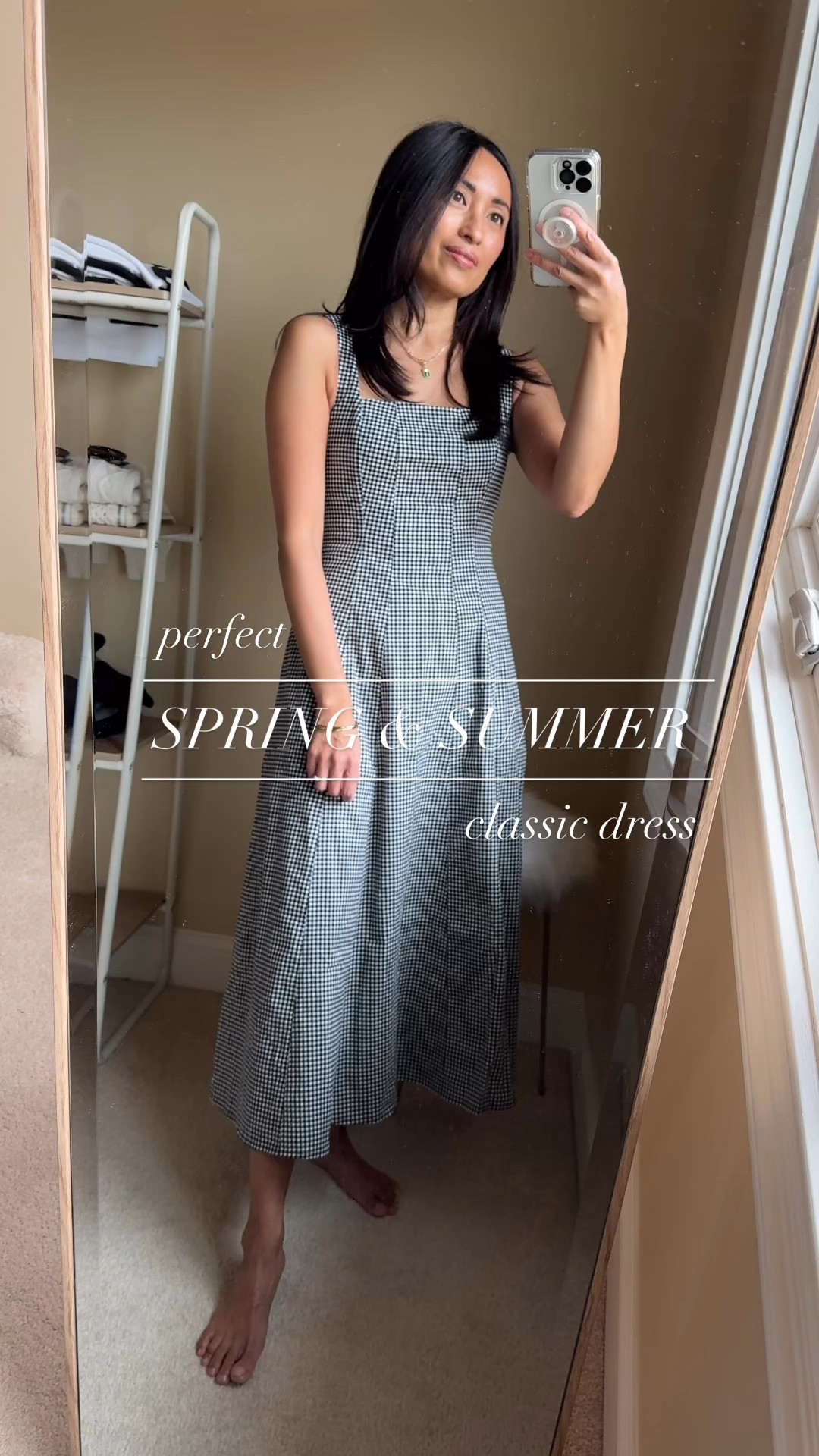 Perfect Spring & Summer Classic Dress. 
-I’ve been sharing a lot of dresses lately. Tis the season for dress-y occasions. 
-This one would work for vacation or can be dressed up for social events for the warmer months. 
-Classic styles like this one are always safe. Especially when the fit is good like this one. 
-Material is a cotton blend with stretch. Straps are adjustable. It is lined and feels cool and comfortable to wear. True to size. Comes in regular, tall, and petite. 
-Multiple colors and prints available. 
-Handbags: straw tote, woven leather, and mini woven neoprene. 
-Shoes: straw slide sandals, chunky slide sandals, mesh flats. 


#LTKSpringSale #LTKStyleTip #LTKOver40