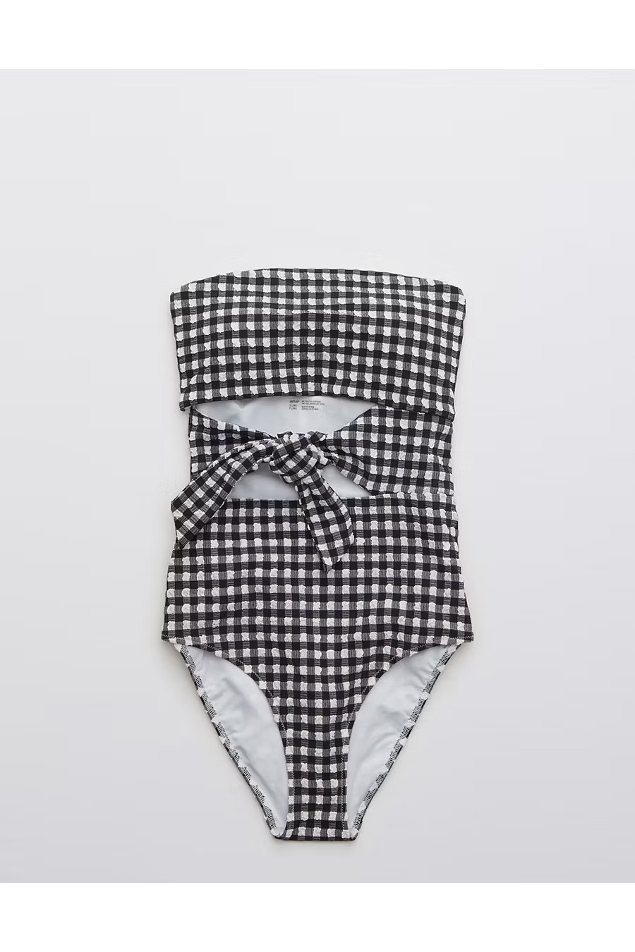 Aerie Wrap Bandeau One Piece Swimsuit | American Eagle Outfitters (US & CA)