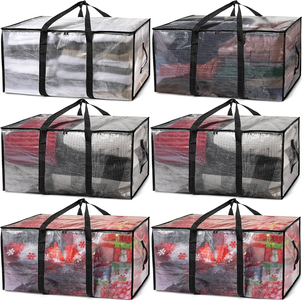 ClearSpace Large Moving Boxes & Storage Bags – Oversized Packing Bags with Backpack Straps, Zip... | Amazon (UK)