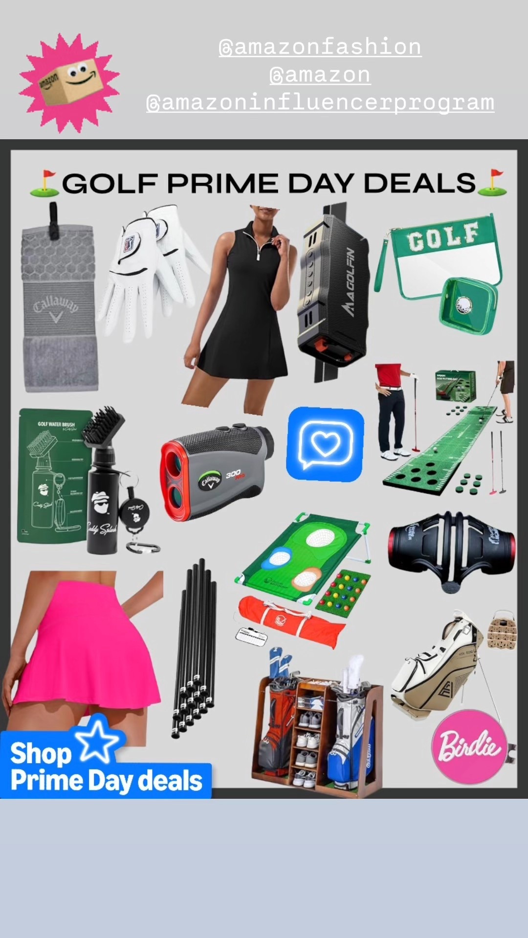 Only a few hours left to score big on all my fave Amazon Prime Day golf finds! 🏌️‍♀️⛳ From cute golf dresses & skirts to rangefinders, organizers, gloves, accessories, speakers & even fun backyard golf games — it’s all linked on my LTK in bio! Don’t miss these deals! ⏳🏌️‍♀️🎯

#amazoninfluencer
#AmazonPrimeDay #PrimeDayDeals #GolfStyle #GolfAccessories #GolfEssentials #GolfGirl #LTKGolf #LTKFinds #BackyardGolf #GolfLife #AmazonFinds #PrimeDayFavorites #GolfGear #LastChanceDeals

#LTKActive #LTKSaleAlert #LTKFindsUnder50