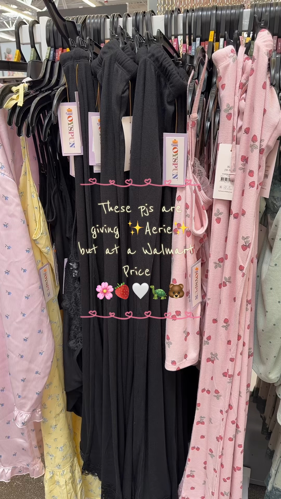 These pjs are giving ✨Aerie✨ at a Walmart price! The prints and lace details are adorable! 💐

#LTKmomlife #LTKgrwm #LTKootd