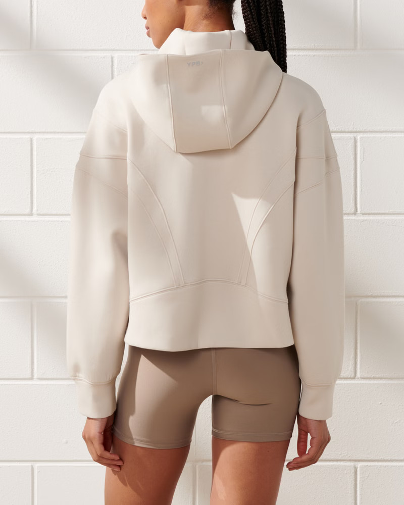 YPB neoKNIT Half-Zip Hoodie | Abercrombie & Fitch (US)