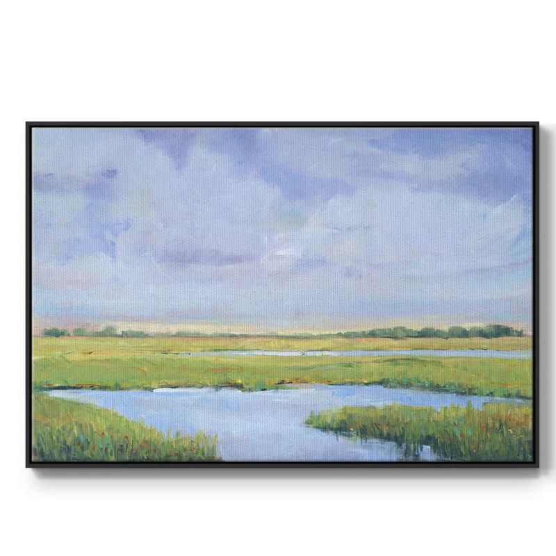 Summer Marsh I Framed On Canvas Print | Wayfair North America