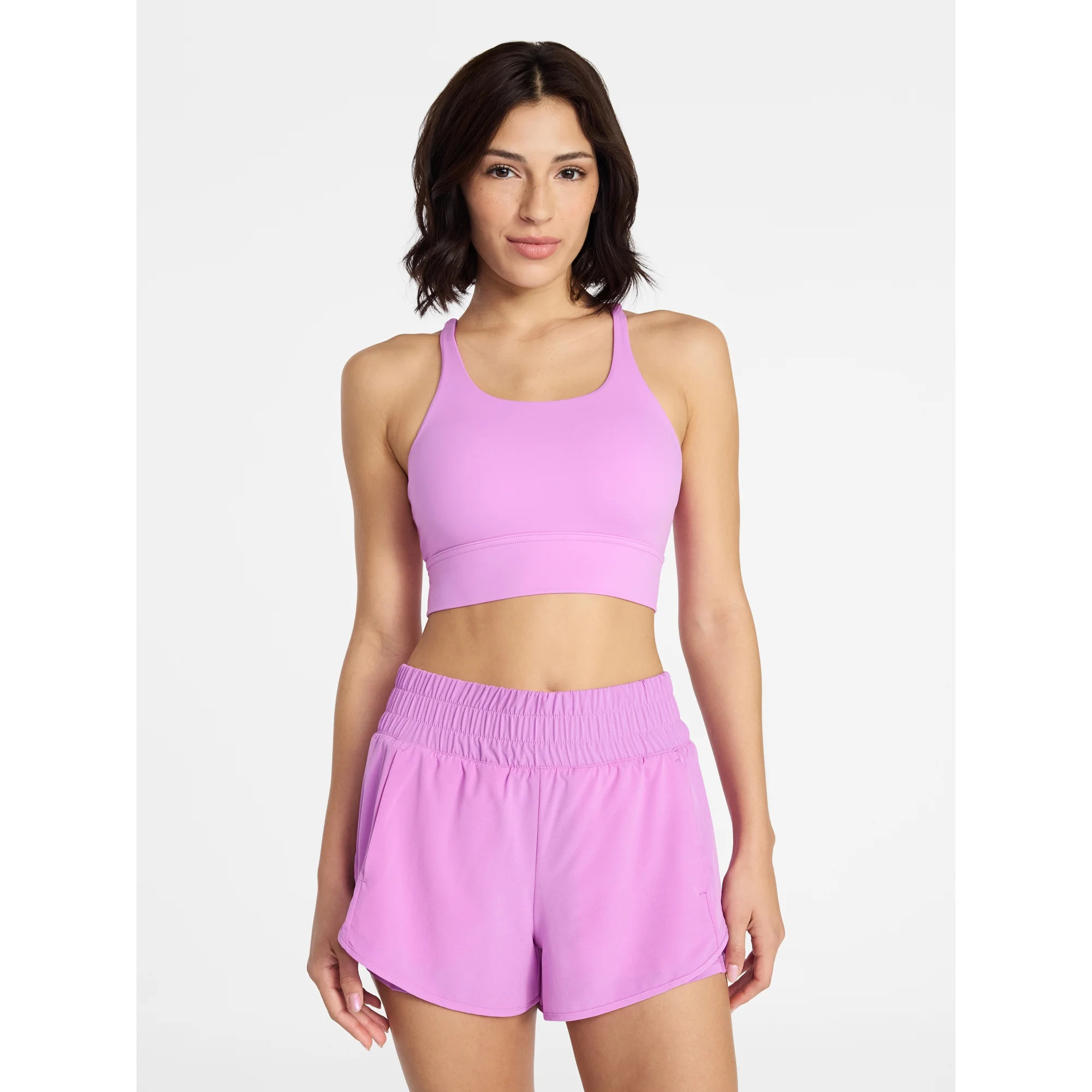 Avia Women’s Strappy Longline Bra, Sizes XS-XXXL | Walmart (US)