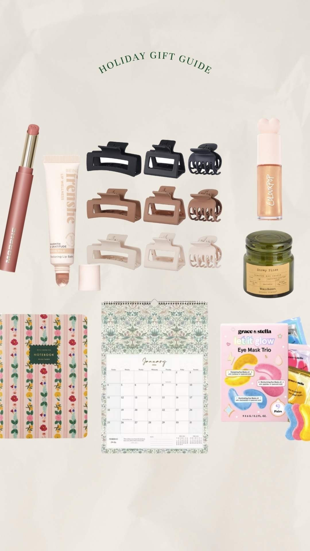 Affordable stocking stuffers she will love! 🎄