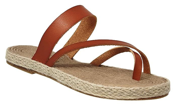 MVE Shoes Women's Espadrille Single Strap Summer Sandals | Amazon (US)